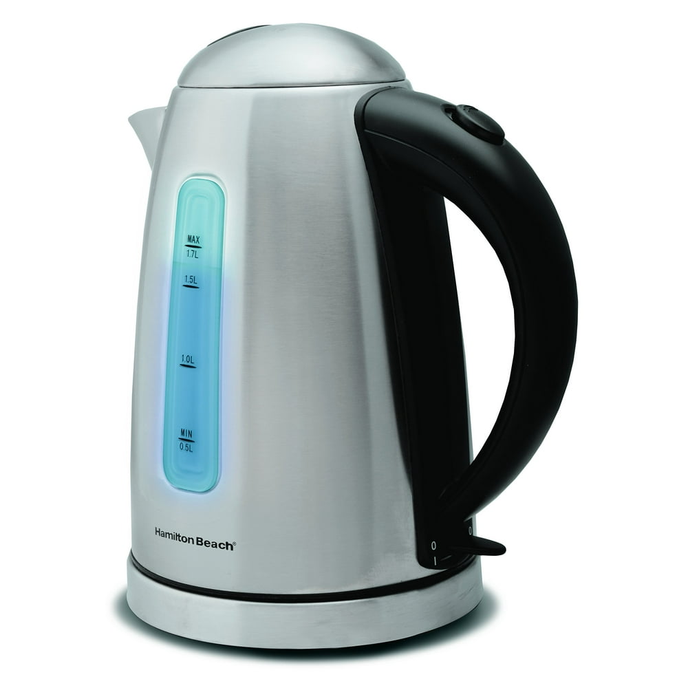 Hamilton Beach Electric Kettle 40993E 1.7Liter CordFree Serving