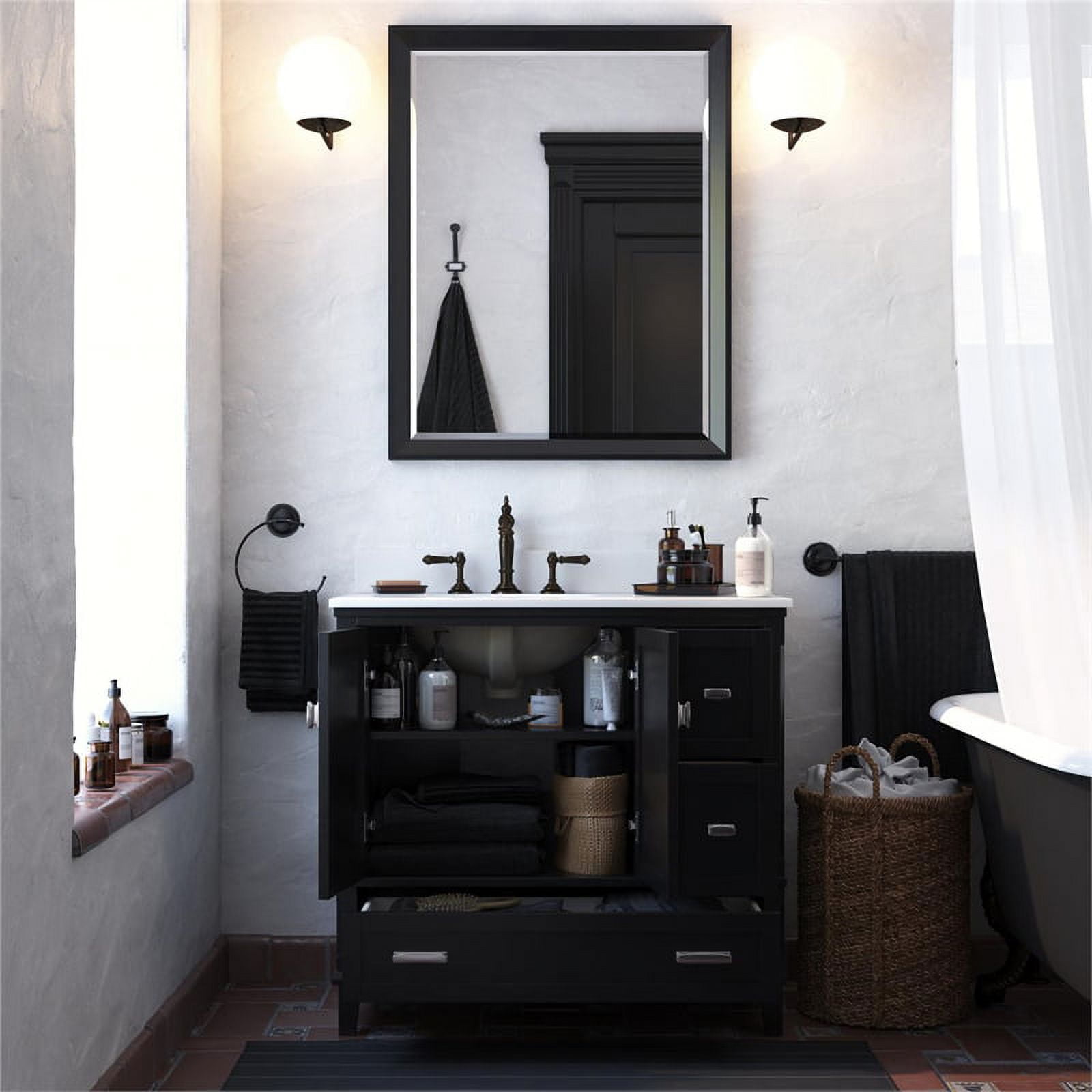 toamam♭36 Atemomen 36 in. Yellow Heavy Duty Floor Drum Fan DC Brushless