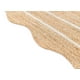 thumbnail image 3 of Alfombra Village Wave, yute natural festoneado, color blanco roto, 60 x 90 cm, 3 of 5