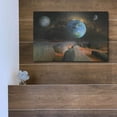 thumbnail image 5 of Luxe Metal Art 'Planets' by Ata Alishahi, Metal Wall Art, 16"x12", 5 of 9
