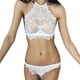 thumbnail image 2 of Conjunto de ropa interior de encaje de pestañas encantadoras para mujer, lencería de perspectiva, ropa de dormir, regalo Inevent XX000189-12, 2 of 7