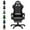 Black【With Footrest】, variant on Soontrans Gaming Chair with Massage, High Back Computer Gamer Chair for Adults and s, Ergonomic Game Chair with Adjustable Headrest and Lumbar Support (Blue)