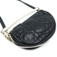 thumbnail image 3 of Pre-Owned Christian Dior Vibe Hobo Small Women's Handbag M72000NOA Lambskin Black (Good), 3 of 10