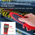 thumbnail image 3 of Cateissary LCD Ethernet Cable Tester Network Wire Medir Longitud Cables Continuidad Conexión Detector para Office Teléfono y Comunicación, 3 of 6