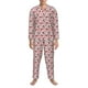 thumbnail image 3 of Balery Ladybugs 2 Pijama para Hombre de Dos Piezas con Manga Larga, Conjunto de Dormir y Descanso Suave con Bolsillos-Small, 3 of 7