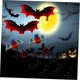 thumbnail image 3 of Adhesivo de pared de murciélagos 3D, 60 piezas de adhesivos de murciélagos de Halloween, decoración de murciélagos 3D, para paredes, ventanas y puertas de fiesta de Halloween, 3 of 5
