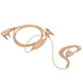 thumbnail image 3 of 2 Way  Earpiece,, Headset Soft Cable Earpiece Earhook Headset With Earplug For Talkie Earpiece, 3 of 8