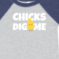 thumbnail image 4 of Inktastic Chicks Dig Me Boys Baby Bodysuit, 4 of 5
