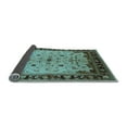 thumbnail image 2 of Ahgly Company Indoor Rectangle Oriental Light Blue Traditional Area Rugs, 2' x 4', 2 of 4