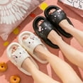 thumbnail image 5 of Women House Slippers Cloud Cat Cartoon Cute Funny Sandals Couples Summer Flip Flops Eva Female Male Beach Slides Home Shoes, 5 of 6