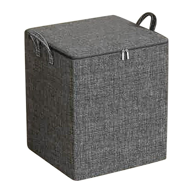 Panxico Home Textile Storage Storage Bags Portable Non Woven Zipper Storage Bag Clothes Storage Foldable Closet Organizer Storage Containers With Durable Carry Handles Wardrobe Sorting Storage Box A