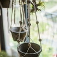 thumbnail image 2 of Cotton Hemp Rope Planter Hanger, 2 of 12
