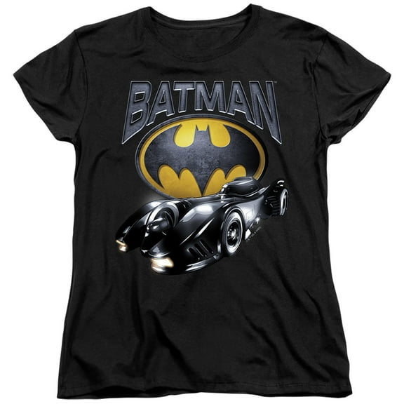 The Flash Batman Batmobile Women's T Shirt