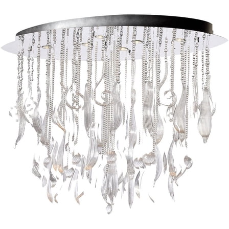 Cyan lighting - Mirabelle - six Light Large Pendant - 45.25 Inches Wide by 34