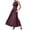 Purple, variant on Wdgfv Women's Flowy Boho Summer Dress Relaxed Fit Casual Beach Maxi Comfortable Day Dress for Spring