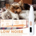 thumbnail image 2 of Recortadora eléctrica para perros Warmow Saffory Paw Trimmer con luz LED, 2 of 7