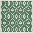 thumbnail image 6 of SAFAVIEH Chatham Ethan Geometric Wool Area Rug, Teal/Ivory, 5' x 8', 6 of 7