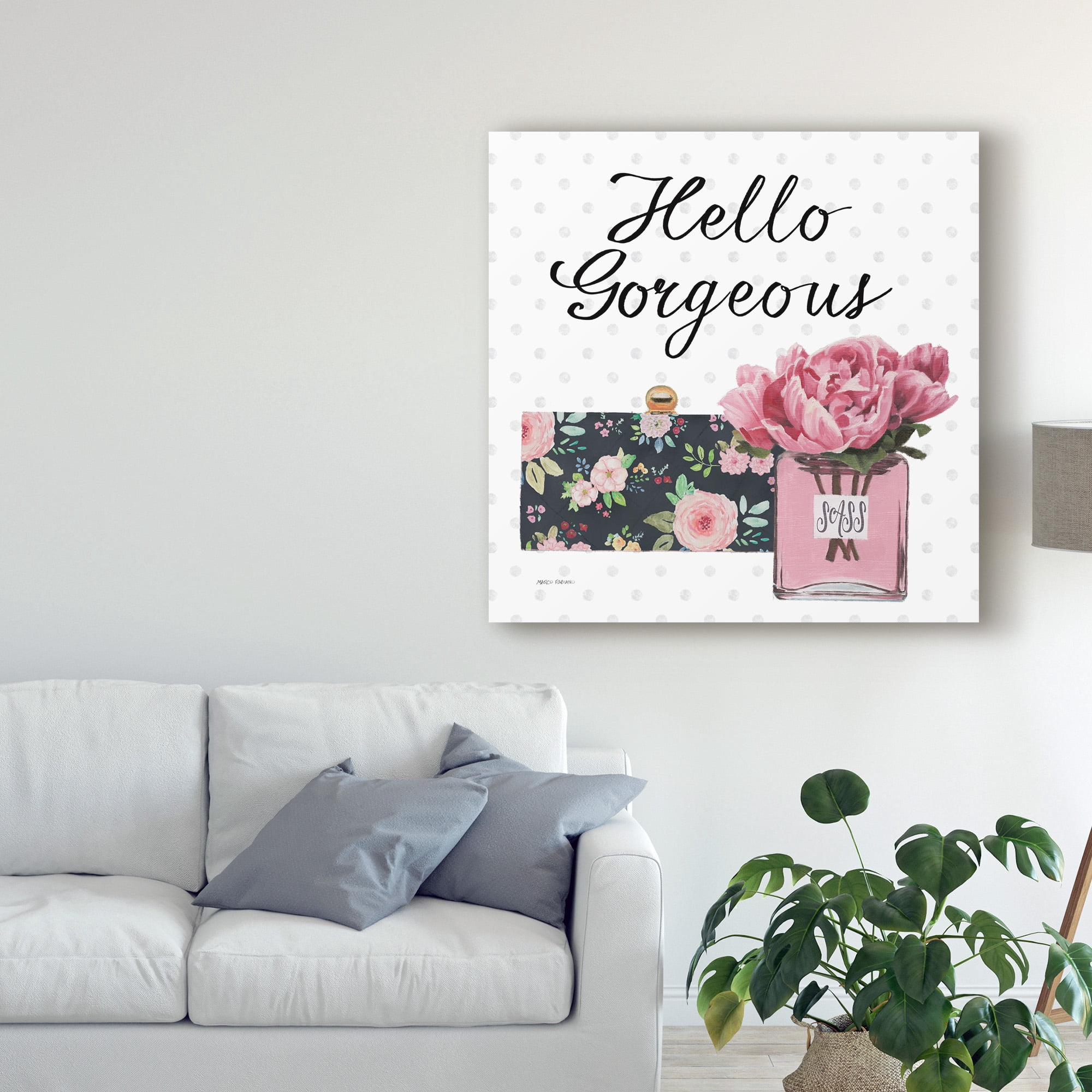 Trademark Fine Art 'Simply Splendid IV' Canvas Art by Marco Fabiano