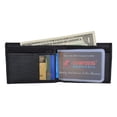 thumbnail image 3 of Men's Slim Credit Card Holder Bifold Wallet W/ Zippered Coin Pockets by Swiss Marshal SM-P1618, 3 of 6