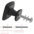 thumbnail image 2 of 4 Pcs Square Cabinet Handle Cupboard Knob Drawer Pulls Handle Strawberry Drawer Knobs with Screws Furniture Decoration, 2 of 5