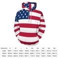 thumbnail image 2 of Abstract USA Flag 3D Print Hoodie Men Women Autumn Thin Pullover Sweatshirt Vintage Streetwear Tops, 2 of 6