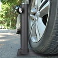 thumbnail image 3 of Yescom EZ GO 30ft Telescopic Flag Pole Kit Wheel Tire Mount Stand Upgrade Rotating Lock Outdoor Camper RV Tailgate Black, 3 of 9