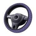 thumbnail image 2 of Balery Lavender Flowers Fundas elásticas antideslizantes para volante, funda protectora universal para hombre y mujer, 15 pulgadas, accesorios para coche., 2 of 6
