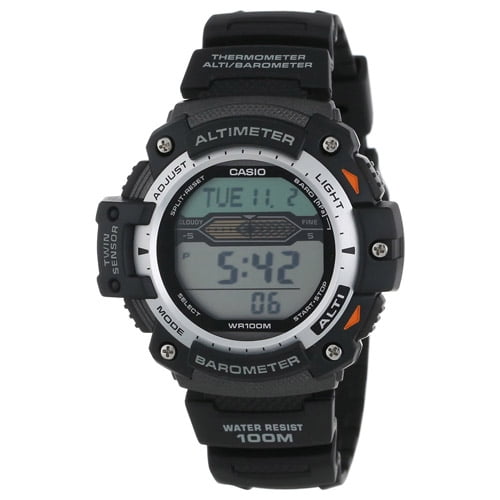 Casio - Altimeter, Barometer, and Thermometer Watch - Walmart.com ...