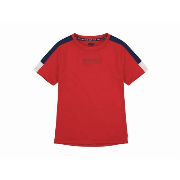 Levi's Big Boys Short Sleeve Colorblocked T-shirt - Tomato