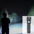 thumbnail image 5 of Pvdgvd New Strong Light Flashlight USB Charging, Long Range Mini Flashlight Aluminum Alloy, Rainproof Lighting, Good Heat Dissipation black, 5 of 5