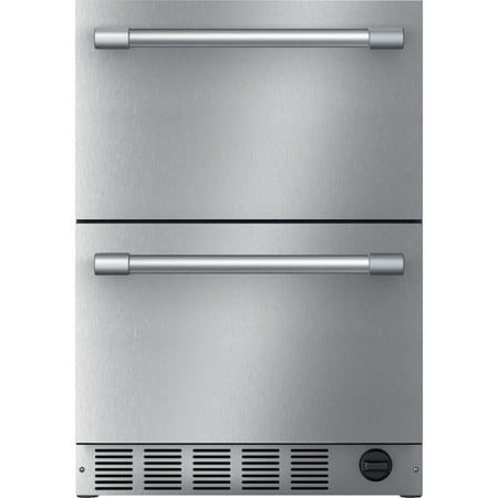 Thermador T24UR925DS 4.4 Cu. Ft. Stainless Double Drawer Under-Counter Refrigerator