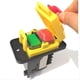 thumbnail image 1 of Interruptor Electromagnético de 230/400 V, 16/12 A, con Botón Pulsador de Parada de Emergencia y Encendido/Apagado para Máquinas Herramienta Industriales., 1 of 5