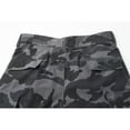 thumbnail image 5 of Havenx Casual Cargo Work Pants for Men Camouflage Print Wide Leg Pants with Pockets Long Solid Trousers Relaxed Fit Work Baggy Camo Outdoors Clothing,Gray 3XL, 5 of 6
