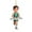 2025 decorations, variant on 2D Runner Keychain, Personalized Running-Themed Acrylic Keychain Featuring A 2D Cartoon Runner Character Holding 2025 New York Marathon Banner, Gift For Running Enthusiasts,