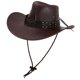 thumbnail image 1 of Sombrero de vaquero Moda de moda al aire libre para accesorios de cosplay accesorios de senderismo Marrón, 1 of 8