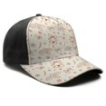 thumbnail image 3 of Christmas Baseball Cap – Stylish Spliced Design Adjustable Trucker Hat with Full Print Front & Brim, Breathable Cotton Blend Snapback for Sports, Travel & Daily Wear, 3 of 3