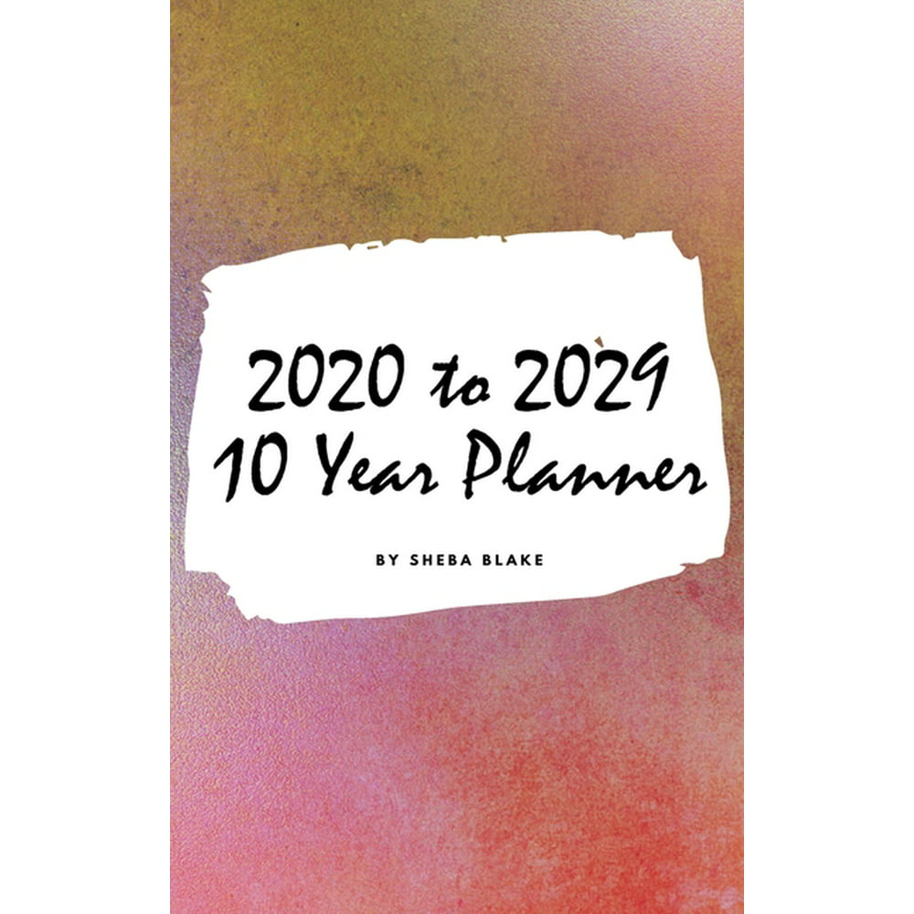 20202029 Ten Year Monthly Planner (Small Hardcover Calendar Planner
