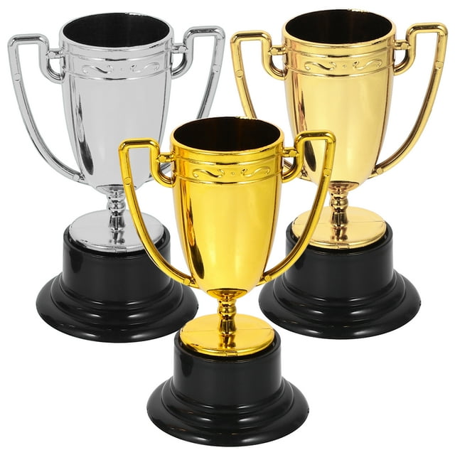 Trofeo de Honor, accesorio de simulación, trofeo de competición, trofeo de fiesta, 3 uds.