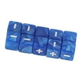 thumbnail image 3 of Math Calculation Dices, Intelligence Development Math  Set  for Teaching Pink,Light Green,Transparent Light Blue,Blue, 3 of 7