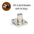thumbnail image 5 of TOP-MAX Cabinet Lock Drawer Locker with Key Door Locks for Home School Gyms Mailboxes (808 B), 5 of 8