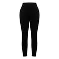 thumbnail image 6 of Women's High Waist Velvet Elastic Leggings Velvet Warm Yoga Pants Soft Comfy Thermal Leggings Plush Velour Tights, 6 of 8