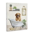 thumbnail image 4 of Stupell Industries Doggie Bath Time Bath & Laundry Painting Wrapped Canvas Art Print Wall Art, 24 x 30, 4 of 8