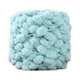 thumbnail image 2 of Fwttom Bobble Yarn for Crocheting, Colorful Hand Knitting Pompom Yarn, Soft Cotton Yarn for Crocheting Blankets, Bags & Scarves, 1 Skein (100g), 2 of 6