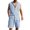 Light blue, variant on Migroa Mens 2 Piece Linen Set Outfits Sleeveless Hoodies And Drawstring Casual Track Shorts Set Beach Tank T Shirts Solid Sets Black L