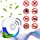 thumbnail image 4 of Repelente de plagas ultrasónico, paquete de 6, repelente de ratones, enchufe electrónico, control de plagas en interiores, repelente de plagas ultrasónico para el hogar, cocina, oficina, garaje, almacén, hotel ER, 4 of 5