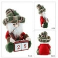 thumbnail image 3 of Qocolhg Christmas Calendar Old Man Snowman Figurine Ornaments Christmas Calendar Decorations Cartoon Snowman Doll Ornaments Christmas Table Decorations Winter Xmas Decor for Home Indoor Party, 3 of 3