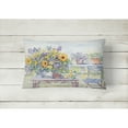 thumbnail image 2 of Carolines Treasures APH3566PW1216 Patio Bouquet of Flowers Fabric Decorative Pillow  12H x16W multicolor, 2 of 3