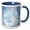 Blue/White, variant on 3drose, Pastel Grunge Clouds, 15oz Mug