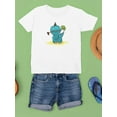 thumbnail image 3 of Dino Brings Palm Tree T-Shirt Juniors -Image by Shutterstock,  x-Small, 3 of 4