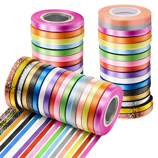 ZheElen 49Roll Versatile Balloon Ribbons For Party Supplies And Decorations Balloon Curling Ribbons 1Set